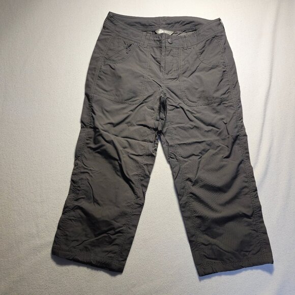 THE NORTH FACE WOMANS SIZE 6 CROPPED OUDOOR PANTS - Picture 1 of 9
